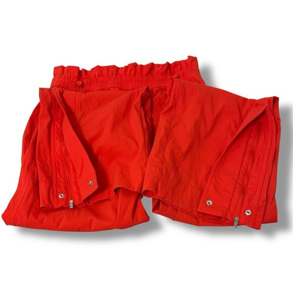 Athleta Trekkie Parachute Pant High Rise Red Size 2 - Picture 11 of 12